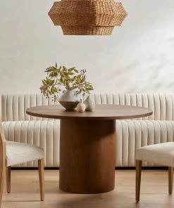 Four Hands Pilo Dining Table Dark Parawood 10 Four Hands Pilo Dining Table Dark Parawood