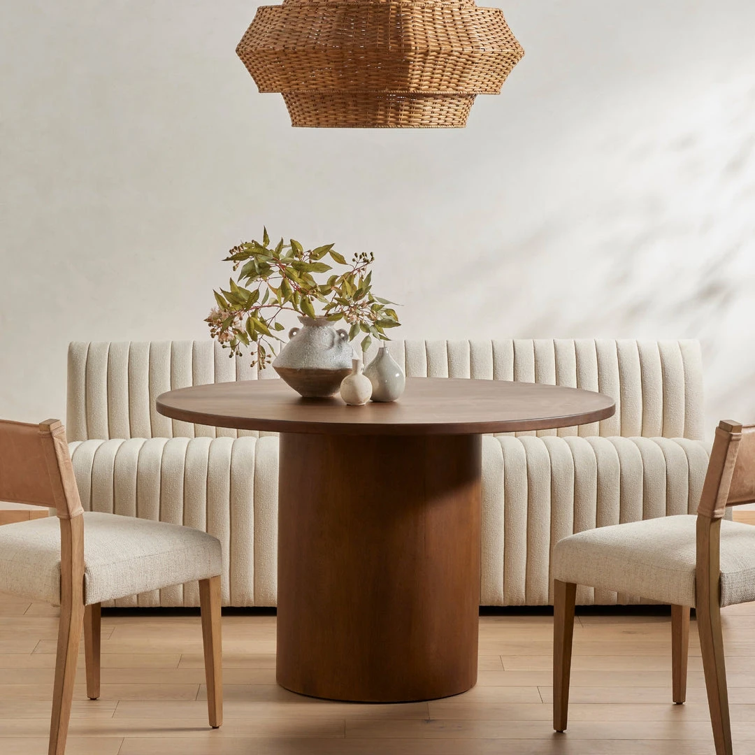 Four Hands Pilo Dining Table Dark Parawood 4 Four Hands Pilo Dining Table Dark Parawood