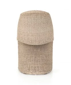 Four Hands Portia Outdoor Dining Chair Vintage White