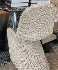 Four Hands Portia Outdoor Dining Chair Vintage White