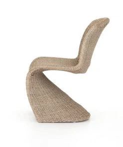 Four Hands Portia Outdoor Dining Chair Vintage White