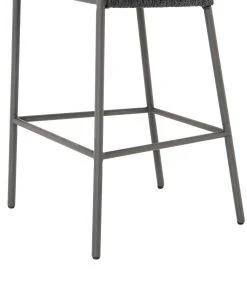 Four Hands Porto Outdoor Bar Stool Charcoal 34 Four Hands Porto Outdoor Bar Stool Charcoal