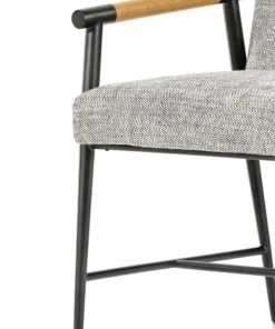 Four Hands Rowen Dining Chair Thames Raven