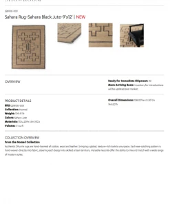 Four Hands New Arrivals Sahara Rug 20 Four Hands New Arrivals Sahara Rug