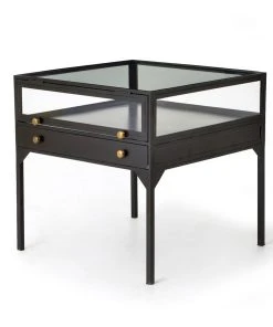Four Hands Shadow Box End Table New Arrivals 11 Four Hands Shadow Box End Table New Arrivals