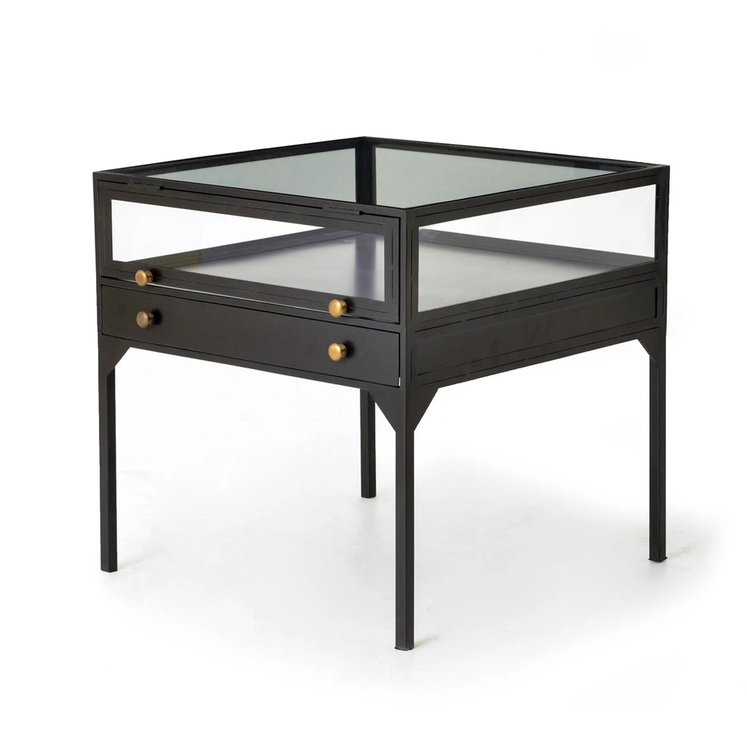 Four Hands Shadow Box End Table New Arrivals 5 Four Hands Shadow Box End Table New Arrivals