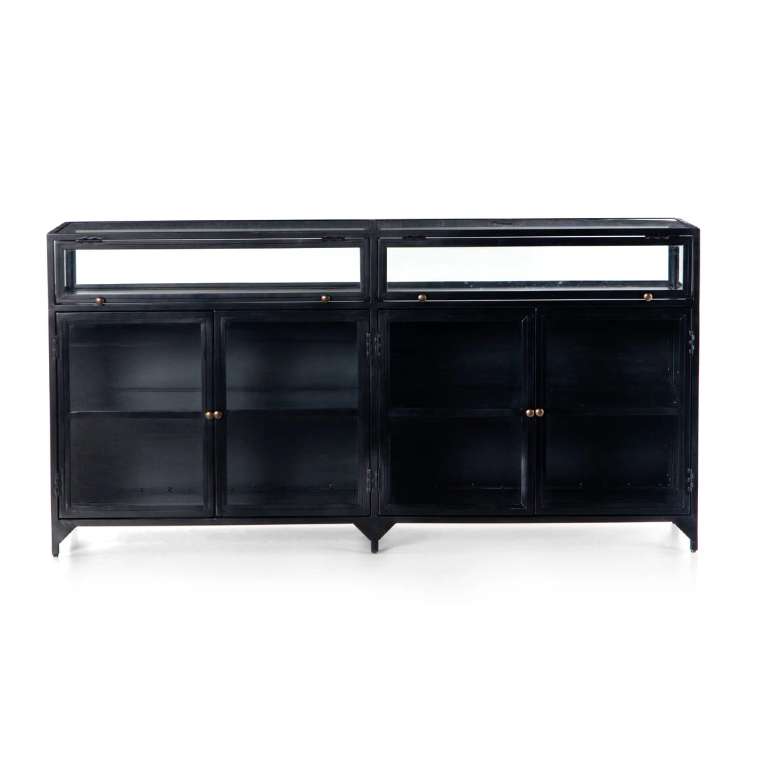 Four Hands Shadow Box Sideboard Black Four Hands Shadow Box Sideboard Black