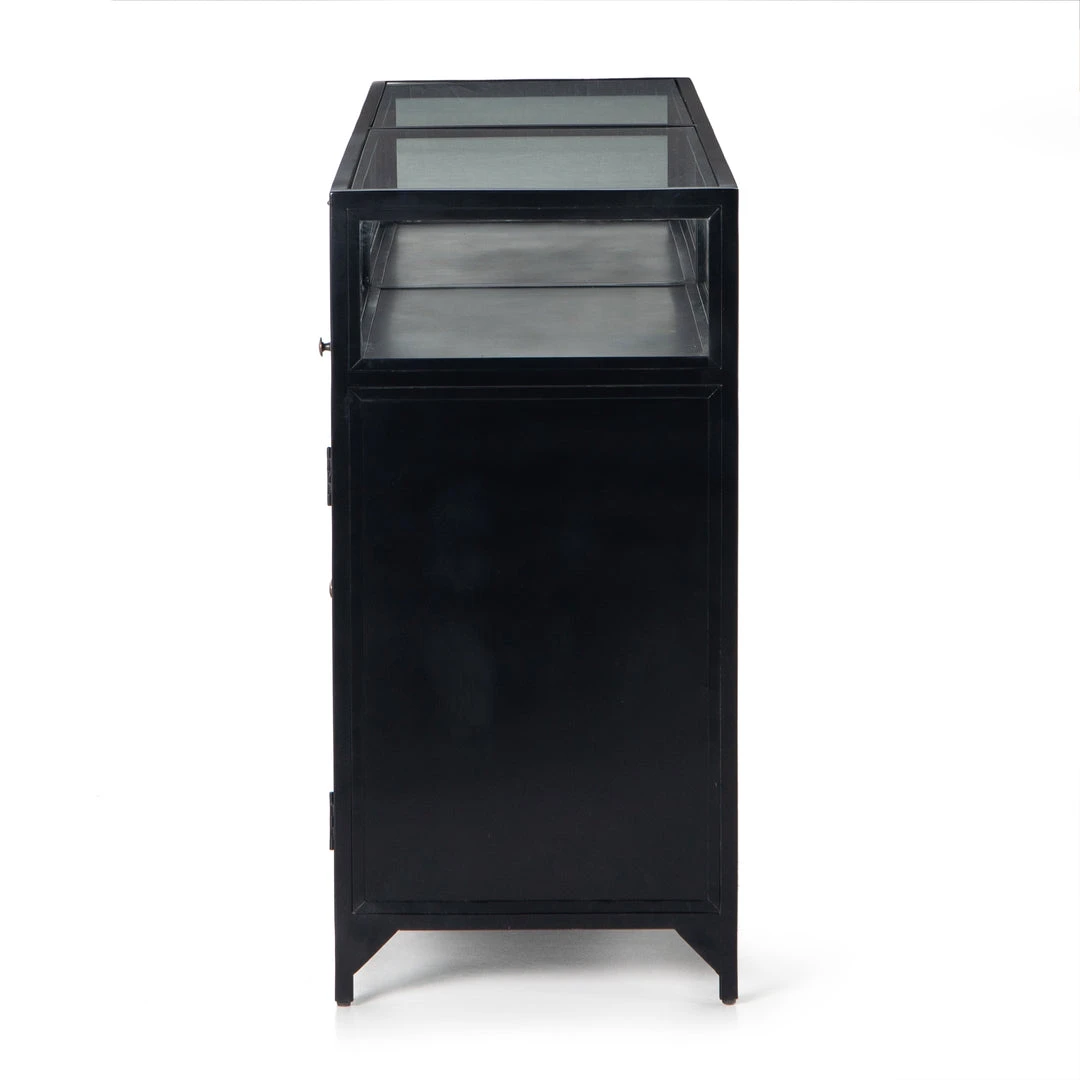 Four Hands Shadow Box Sideboard Black Four Hands Shadow Box Sideboard Black