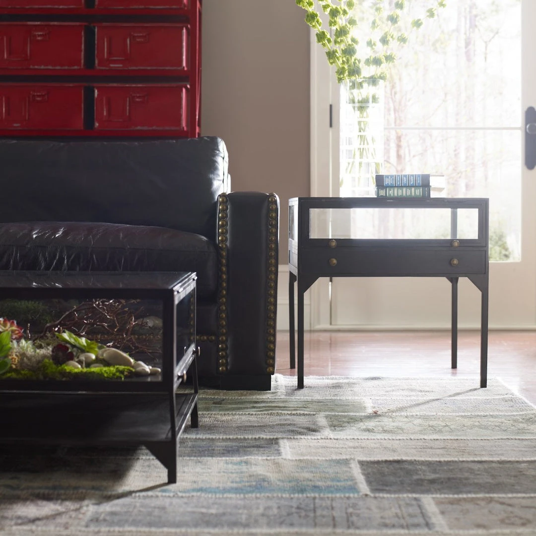 Four Hands Shadow Box End Table New Arrivals 4 Four Hands Shadow Box End Table New Arrivals