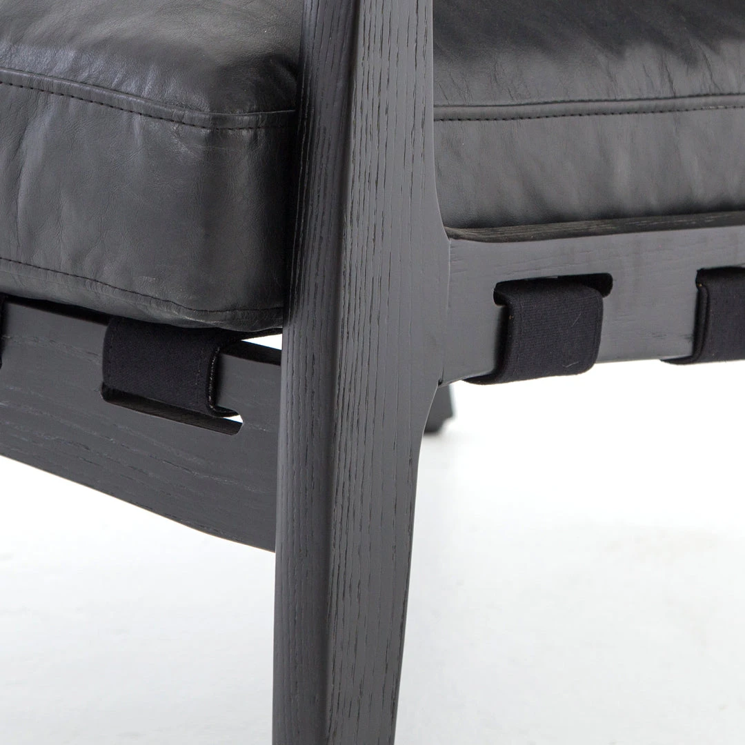 Four Hands Silas Chair Aged Black Four Hands Silas Chair Aged Black