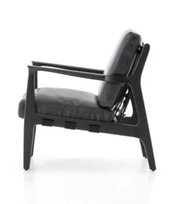 Four Hands Silas Chair Aged Black 7 Four Hands Silas Chair Aged Black