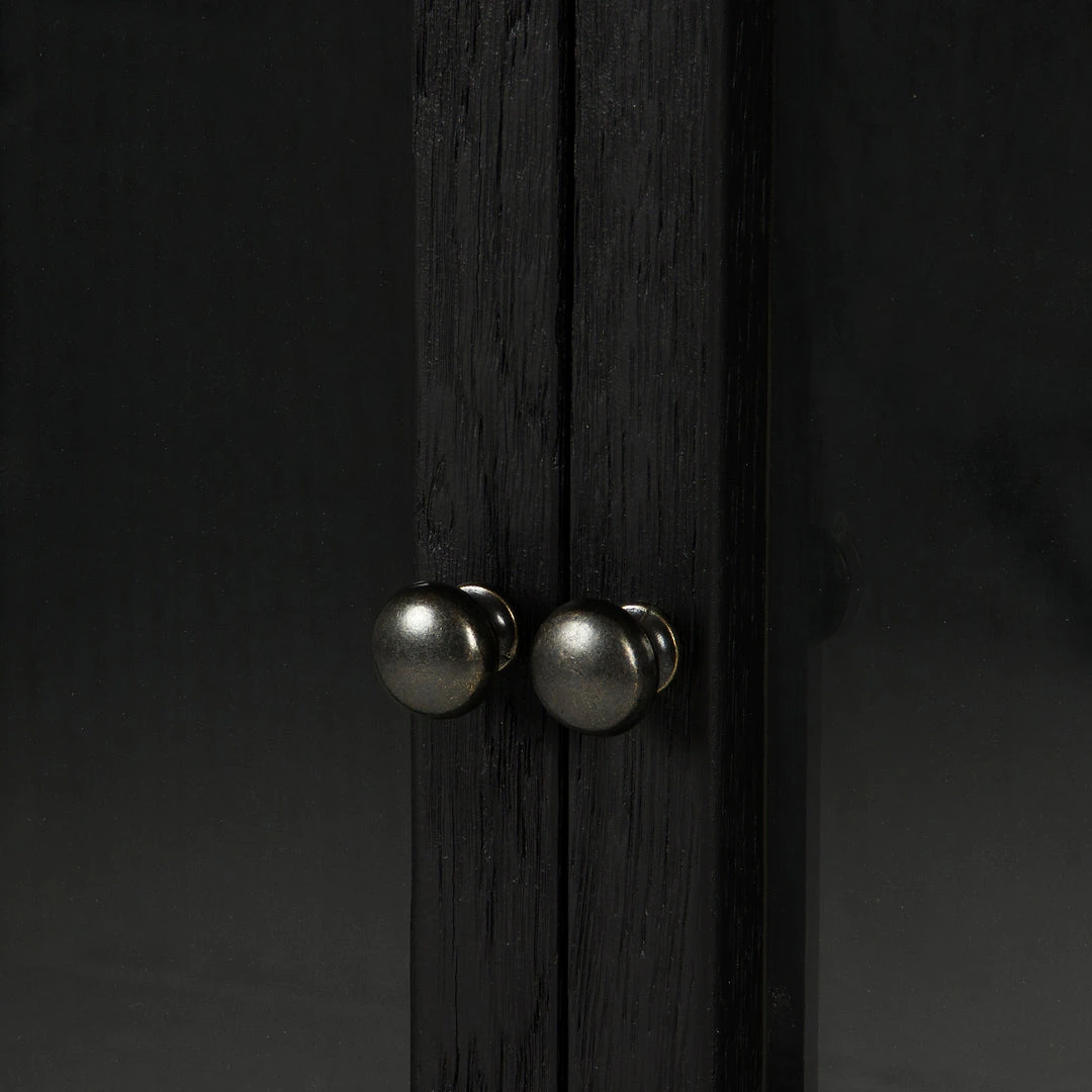 Four Hands New Arrivals Spencer Curio Cabinet Drifted Black 10 Four Hands New Arrivals Spencer Curio Cabinet Drifted Black