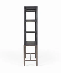 Four Hands New Arrivals Spencer Curio Cabinet Drifted Black 16 Four Hands New Arrivals Spencer Curio Cabinet Drifted Black