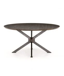 Four Hands Spider Round Dining Table English Brown Oak 12 Four Hands Spider Round Dining Table English Brown Oak