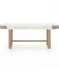 Four Hands Sumner Outdoor Bench Washed Brown 10 Four Hands Sumner Outdoor Bench Washed Brown