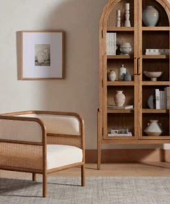 Four Hands Tremaine Chair Thames Cream