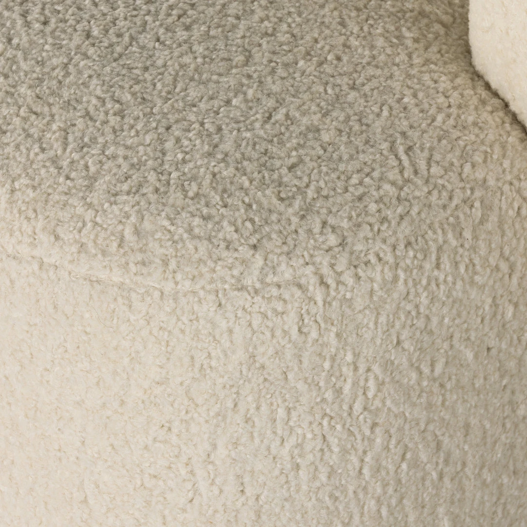 Four Hands Tybalt Swivel Chair Sheepskin Natural Four Hands Tybalt Swivel Chair Sheepskin Natural