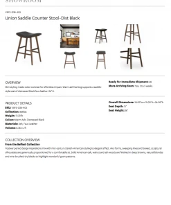 Four Hands New Arrivals Union Counter Stool Distressed Black 15 Four Hands New Arrivals Union Counter Stool Distressed Black