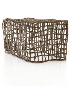 Four Hands Zander Outdoor Bench Aged Bronze