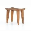 Four Hands New Arrivals Zuri Outdoor Stool Aged Natural Teak 1 Four Hands New Arrivals Zuri Outdoor Stool Aged Natural Teak