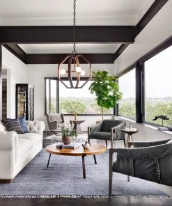 Four Hands New Arrivals Bauer Leather Chair Chaps Ebony