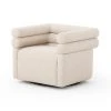 Four Hands New Arrivals Evie Swivel Chair Hampton Cream