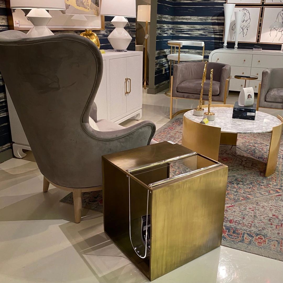 Worlds Away Frisco Wing Chair Gray New Arrivals 8 Worlds Away Frisco Wing Chair Gray New Arrivals