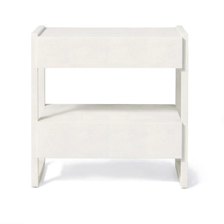 Made Goods New Arrivals Carrigan Double Nightstand Pristine Vintage Faux Shagreen 4 Made Goods New Arrivals Carrigan Double Nightstand Pristine Vintage Faux Shagreen