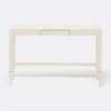Made Goods Conrad Console Table Off White Faux Raffia 1 Made Goods Conrad Console Table Off White Faux Raffia