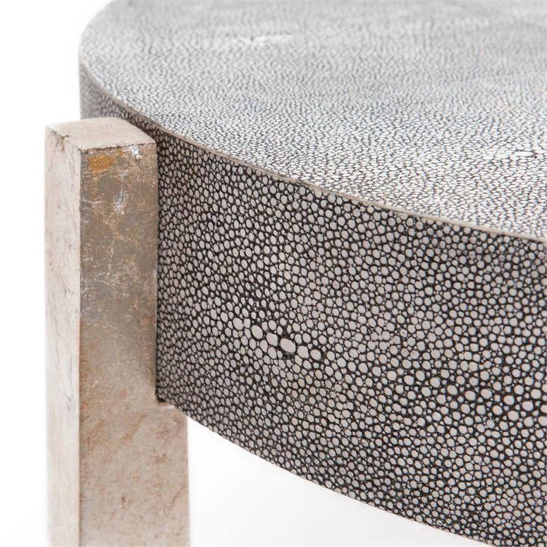 Made Goods New Arrivals Dexter Coffee Table Silver And Cool Gray Faux Shagreen 6 Made Goods New Arrivals Dexter Coffee Table Silver And Cool Gray Faux Shagreen