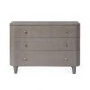 Made Goods Olivia 3 Drawer Dresser Seal Faux Raffia