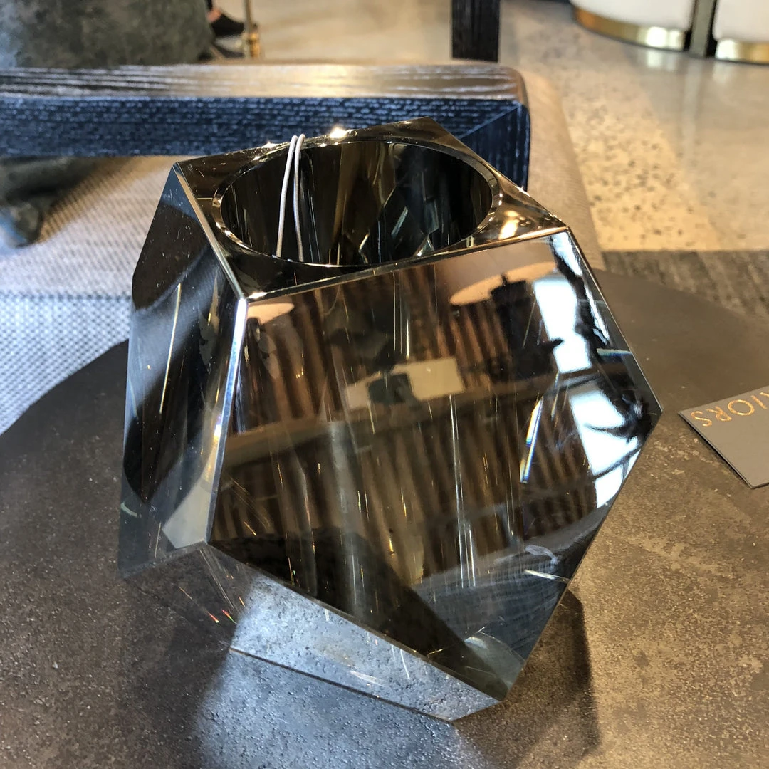 Arteriors Home New Arrivals Gemma Vase Smoke Gray 5 Arteriors Home New Arrivals Gemma Vase Smoke Gray