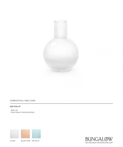 Bungalow 5 New Arrivals Giorgio Vase Clear 14 Bungalow 5 New Arrivals Giorgio Vase Clear
