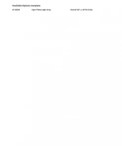 Global Views Cojin Pillow Light Gray 17 Global Views Cojin Pillow Light Gray