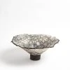 Global Views New Arrivals Crackled Footed Bowl 2 Global Views New Arrivals Crackled Footed Bowl