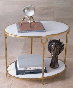 Global Views Iron And Stone Side Table New Arrivals 7 Global Views Iron And Stone Side Table New Arrivals