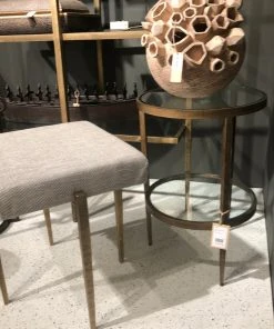 Studio A New Arrivals Laforge Two Tiered Side Table Antique Gold 7 Studio A New Arrivals Laforge Two Tiered Side Table Antique Gold