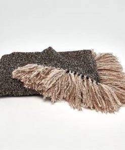 Global Views New Arrivals Manta Throw Dark Grey