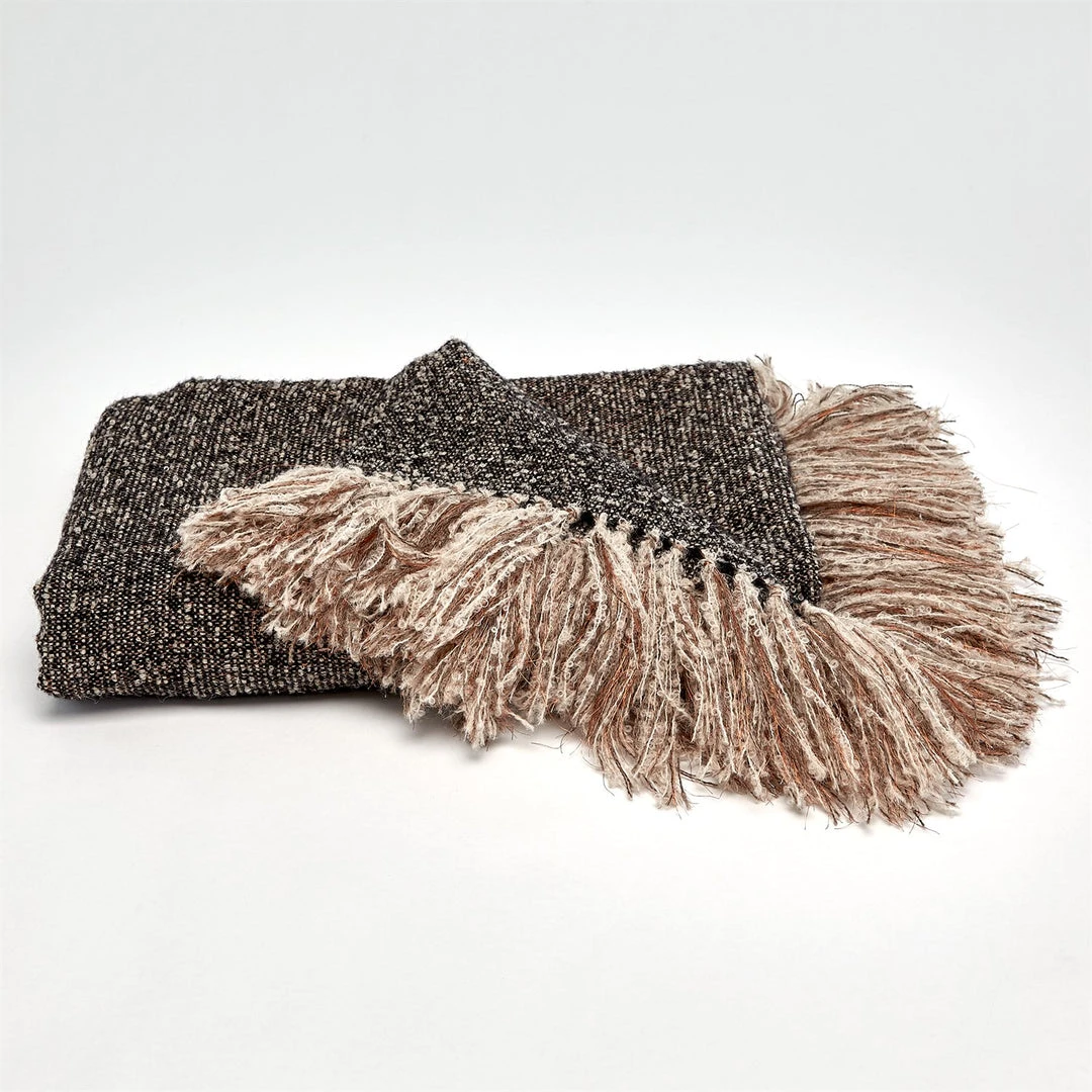 Global Views New Arrivals Manta Throw Dark Grey 3 Global Views New Arrivals Manta Throw Dark Grey