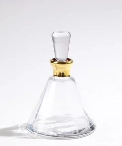 Global Views Prism Glass Decanters Set Of Three