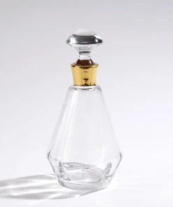 Global Views Prism Glass Decanters Set Of Three