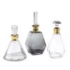 Global Views Prism Glass Decanters Set Of Three 1 Global Views Prism Glass Decanters Set Of Three