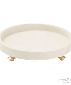 Global Views Quintessential Tray White