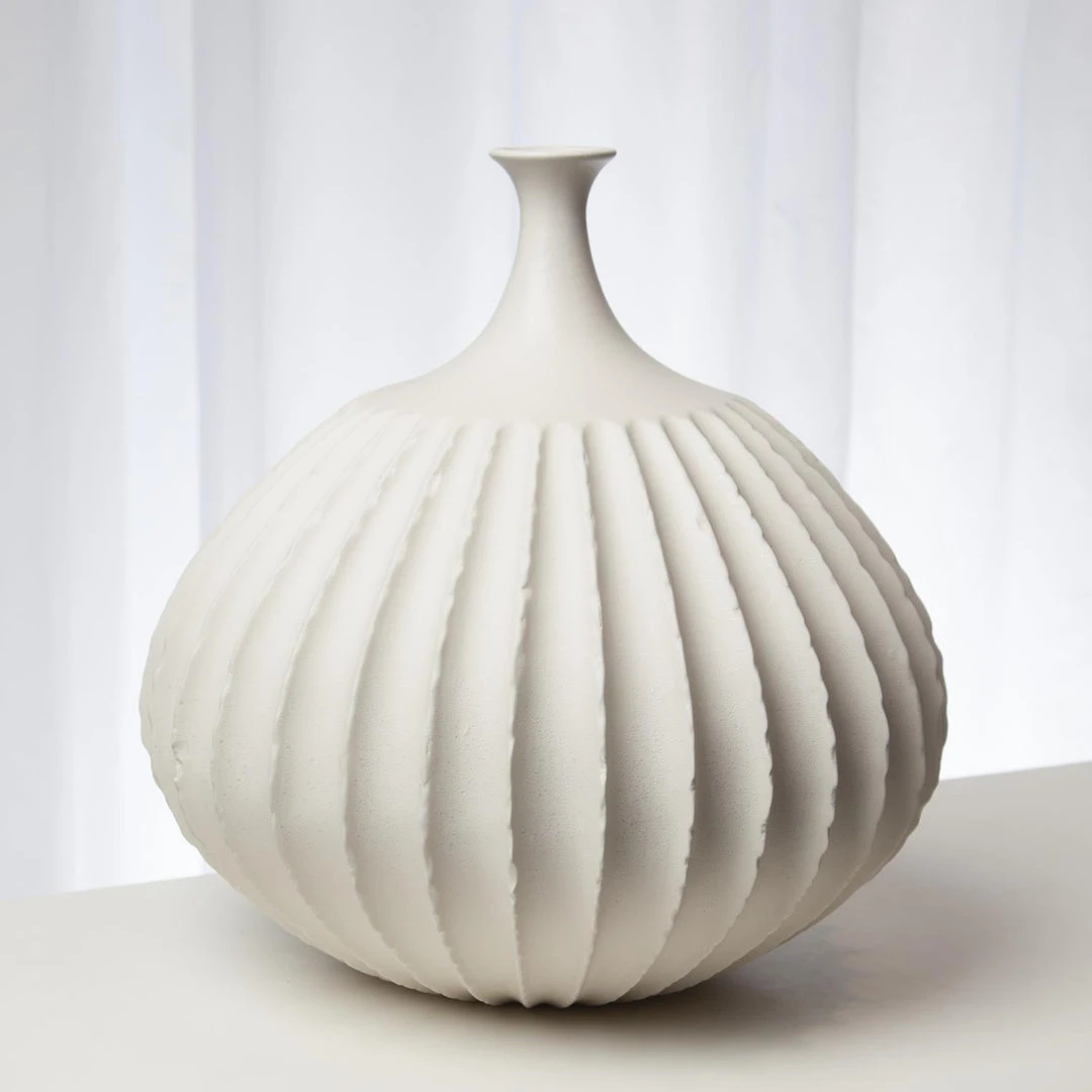Global Views Sawtooth Vase Small New Arrivals 3 Global Views Sawtooth Vase Small New Arrivals