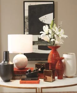 Global Views New Arrivals Marble Sphere Lamp