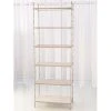 Global Views Spike Etagere Antique Nickel And White Marble 1 Global Views Spike Etagere Antique Nickel And White Marble