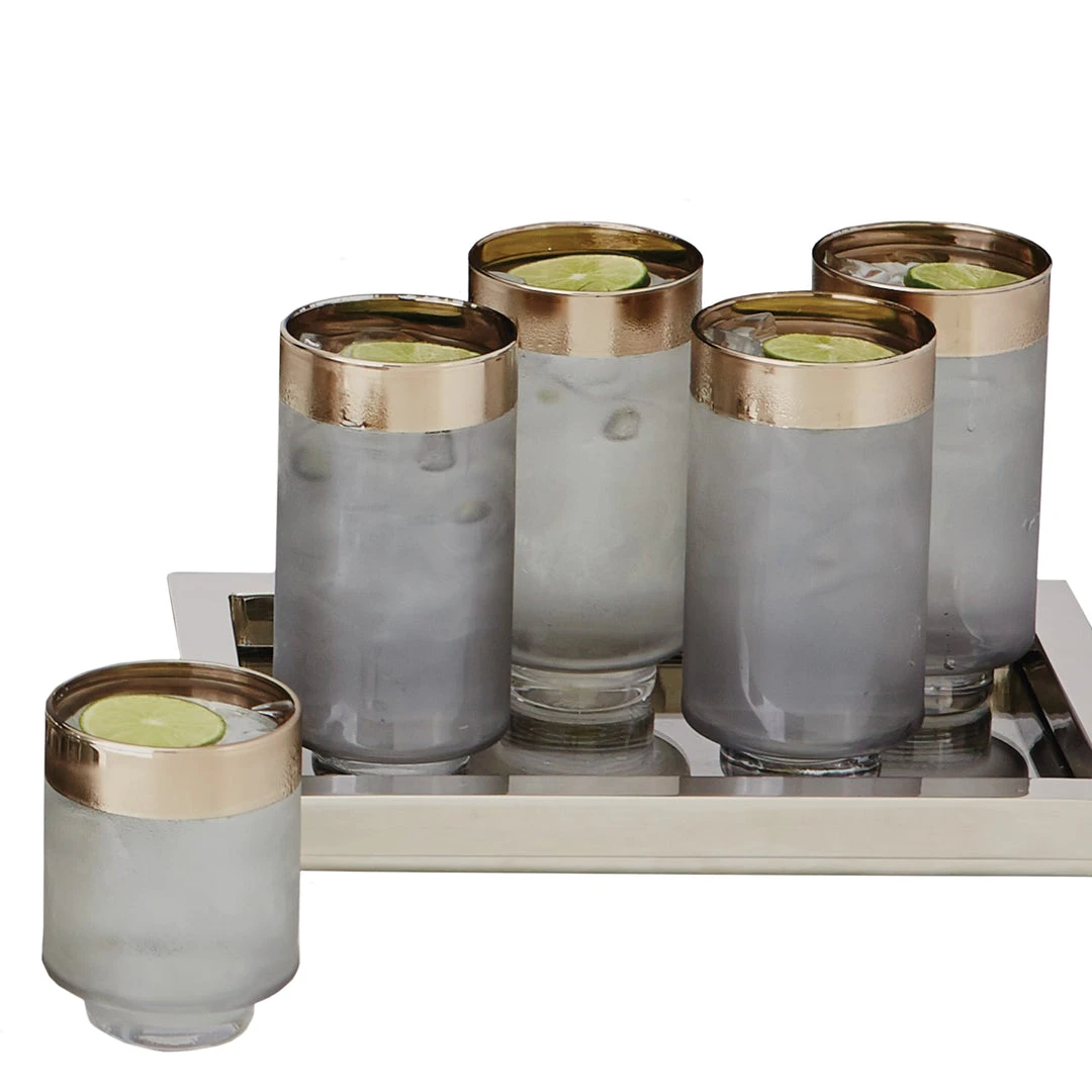 Global Views Twilight Drinking Glass Set Of 8 3 Global Views Twilight Drinking Glass Set Of 8