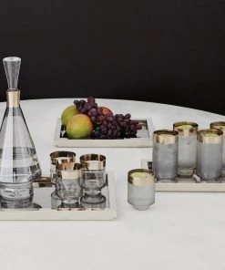 Global Views Twilight Drinking Glass Set Of 8