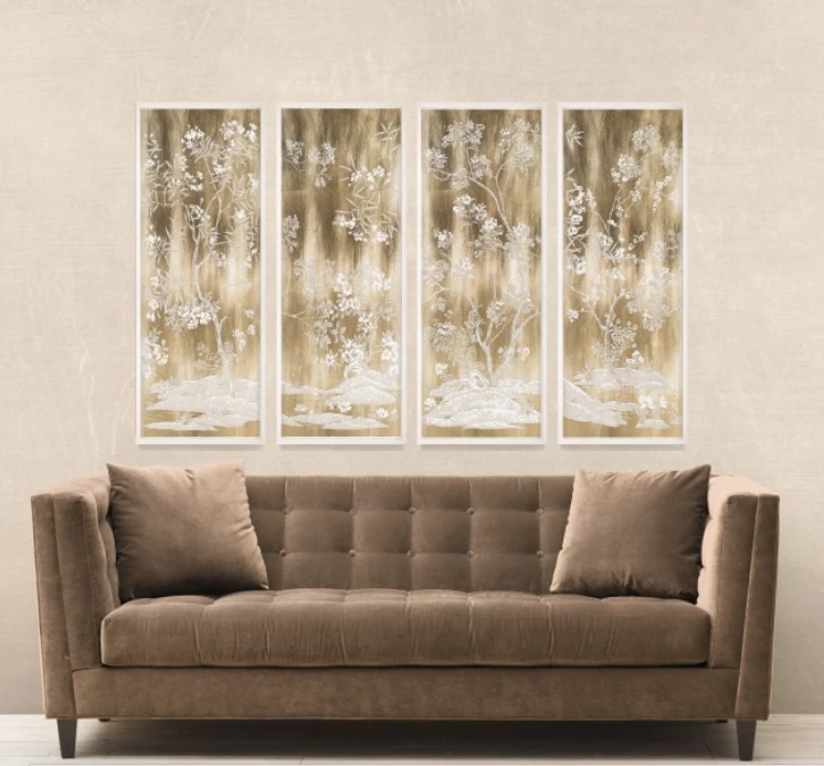 Natural Curiosities New Arrivals Gold Tree Panel 3 Framed Artwork 4 Natural Curiosities New Arrivals Gold Tree Panel 3 Framed Artwork