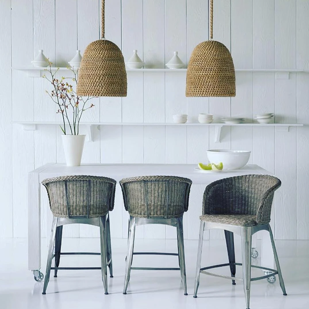 Palecek New Arrivals Green Oaks Pendant Natural 5 Palecek New Arrivals Green Oaks Pendant Natural